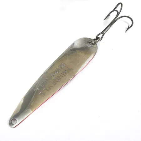 Dardevle ThinDevle Cuillère, Rouge / Blanc / Nickel, 11g, Mince, #0876