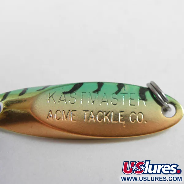 Acme Kastmaster Cuillère, Fire Tiger, 3,5g, Finition Laiton, #0882