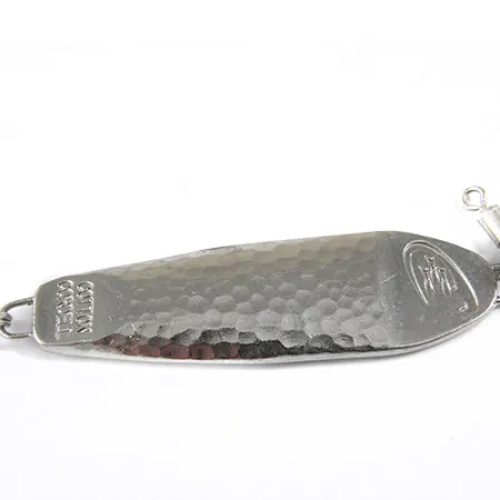 Cotton Cordell CC Spoon Cuillère Jig, Argent, 25g, Texture martelée, #0889