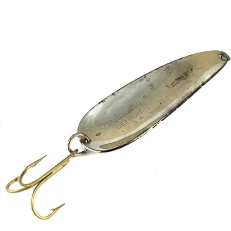 Eppinger Dardevle Cuillère, Black / White / Nickel, 28g, #0905