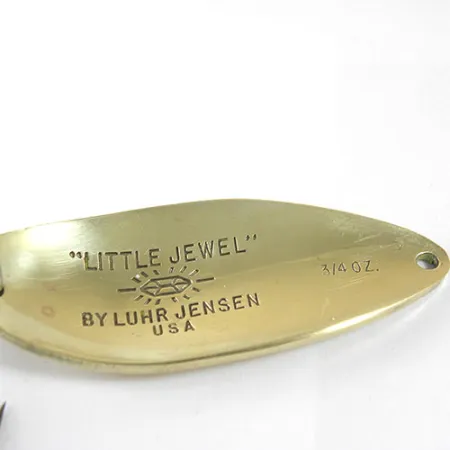 Luhr Jensen Little Jewel Cuillère, Laiton, 21g, Vintage, #0918