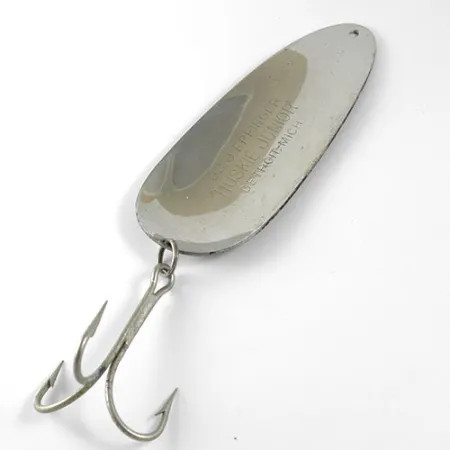 Dardevle Huskie Junior Cuillère, Noir/Blanc/Nickel, 58g, #0919