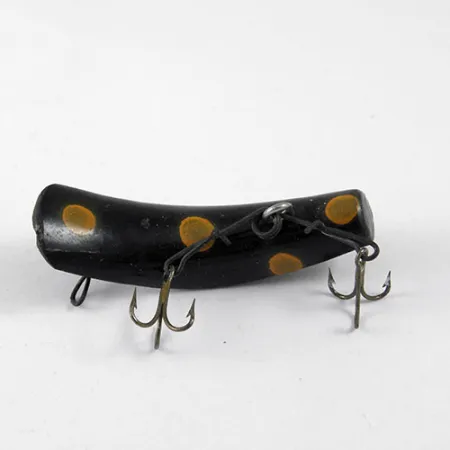 Worden's Lures Flatfish F6 Poisson-nageur, Jaune / Noir, 3g, #0930