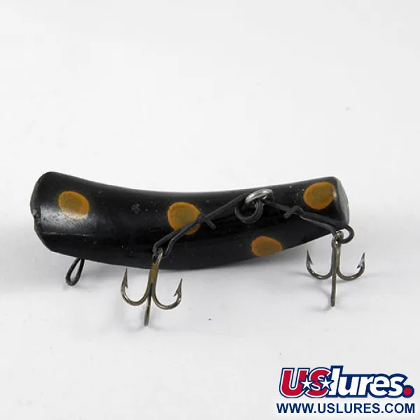 Worden's Lures Flatfish F6 Poisson-nageur, Jaune / Noir, 3g, #0930