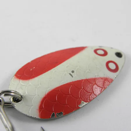 Wright & McGill Pay-Master Cuiller, Rouge/Blanc/Nickel, 7g, #0941