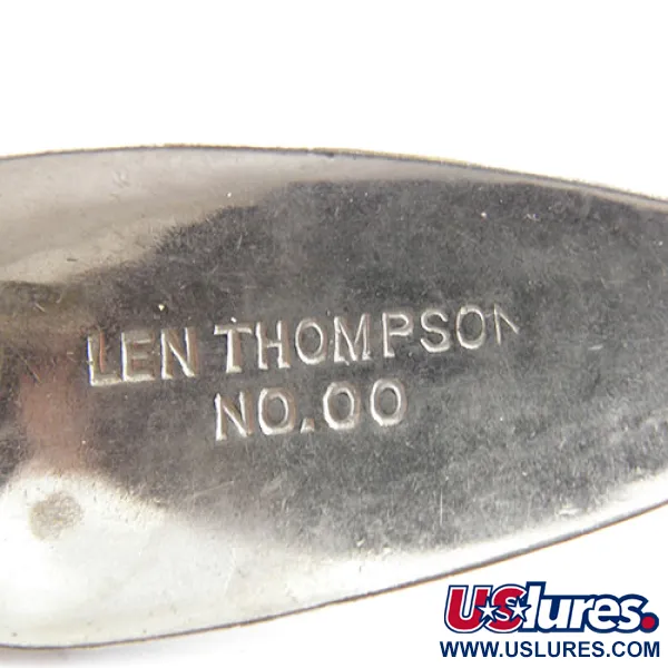 Len Thompson #00 Cuillère, Nickel, 14g, Profil Goutte d'Eau, #0943
