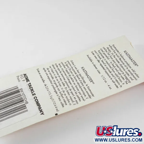 Acme Kastmaster Cuillère, Nickel / Bleu, 7g, Forme profilée, #0954