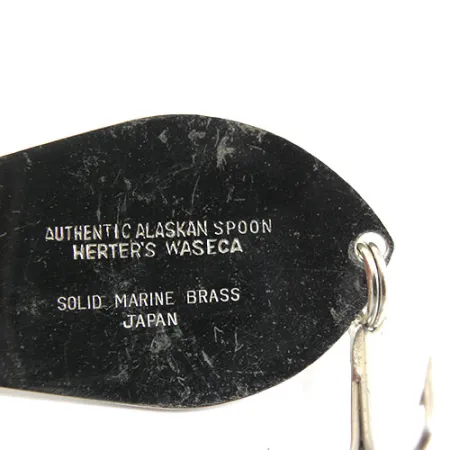 Herter's Waseca Cuillère, Nickel / Yeux Rouges, 14g, #0967