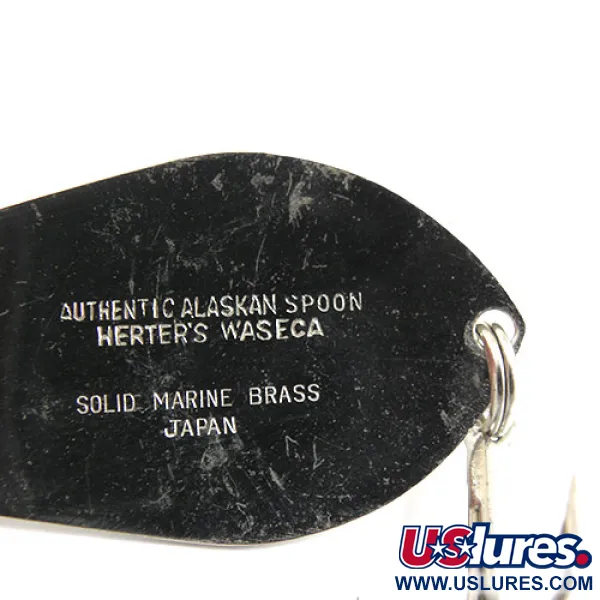 Herter's Waseca Cuillère, Nickel / Yeux Rouges, 14g, #0967