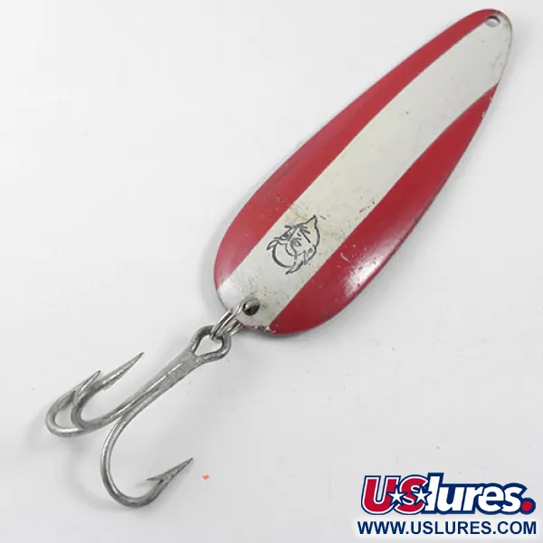 Eppinger Dardevle Cuillère Ondulante, Rouge/Blanc/Nickel, 28g, #0969