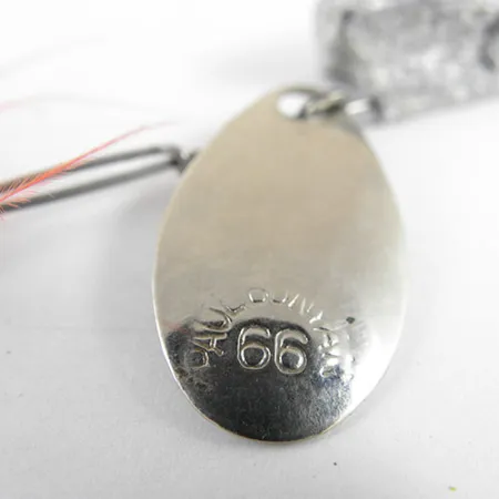 Paul Bunyan 66 Cuillère, Orange, 5.5g, Queue en Plumes, #0988