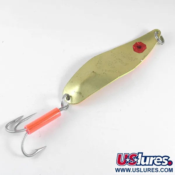 Mepps Syclops 3 Cuillère, Tiger / Laiton, 26g, Forme S, #0997