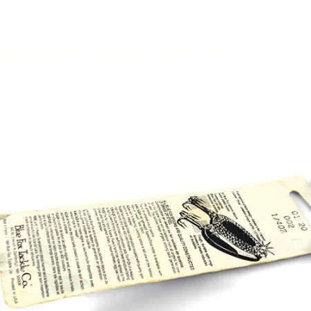 Blue Fox Pixee Cuillère, Nickel / Orange, 14g, Insert d'œuf, #1008