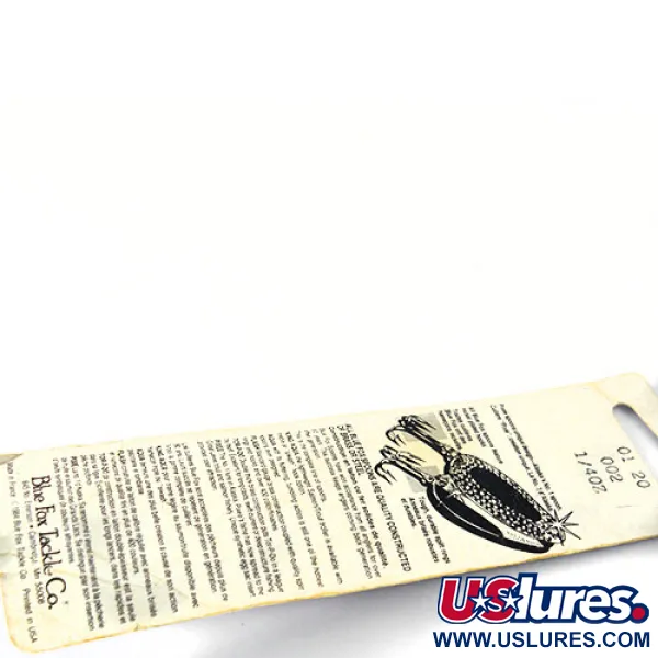 Blue Fox Pixee Cuillère, Nickel / Orange, 14g, Insert d'œuf, #1008