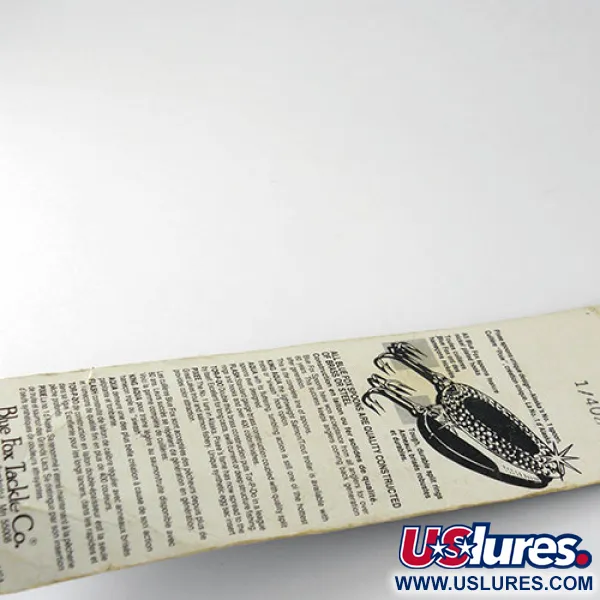 Blue Fox Pixee Cuillère, Nickel / Orange, 7g, Insert Œuf, #1009