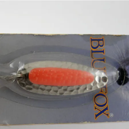 Blue Fox Pixee Cuillère, Nickel / Orange, 7g, Insert Œuf, #1009