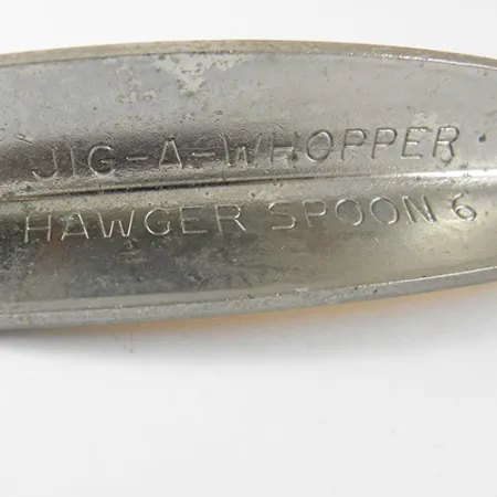 HT Enterprises Jig-A-whooper Hawgler spoon #6 Cuillère, Argent, 21g, #1019