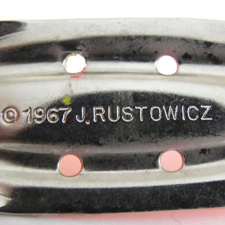 Charger №3 Cuiller, Nickel / Rouge / Jaune, 12.5g, USA, #1021