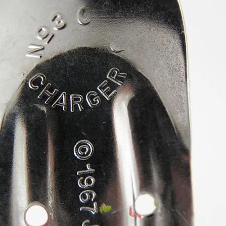 Charger №3 Cuiller, Nickel / Rouge / Jaune, 12.5g, USA, #1021
