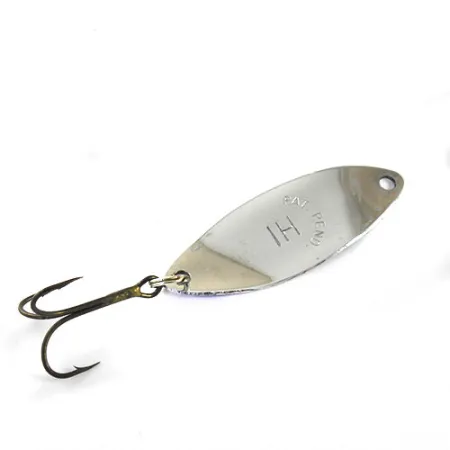 Happiness Is bait HI spoon Cuillère, Nickel / Bleu, 15g, Vintage, #1029