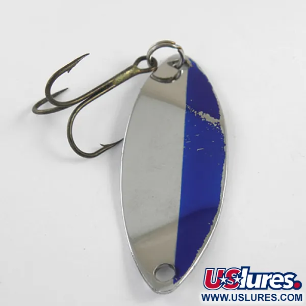 Happiness Is bait HI spoon Cuillère, Nickel / Bleu, 15g, Vintage, #1029