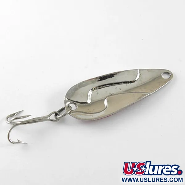 Cuillère Weber Kobbler, Red / White / Nickel, 7g, S-Curve, #1052