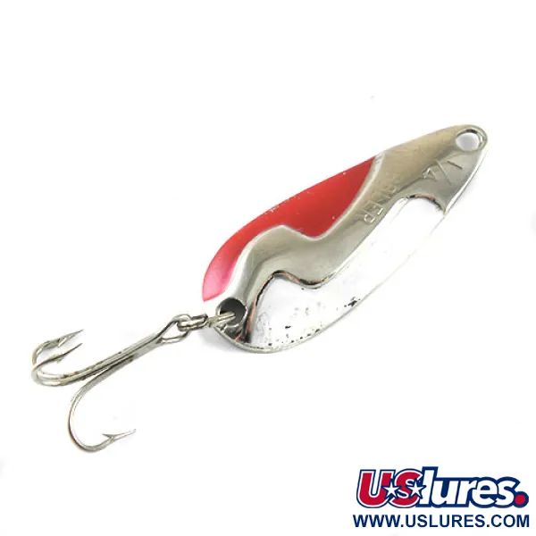 Cuillère Weber Kobbler, Red / White / Nickel, 7g, S-Curve, #1052