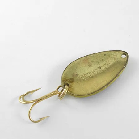 Wright & McGill Pay-Master Cuillère, Jaune/Noir/Laiton, 7g, #1054