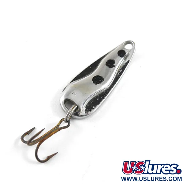Luhr Jensen Hot Shot W Cuillère, Nickel / Noir, 4.5g, #1055