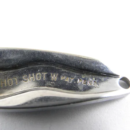Luhr Jensen Hot Shot W Cuillère, Nickel / Noir, 4.5g, #1055