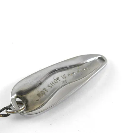 Luhr Jensen Hot Shot W Cuillère, Nickel / Noir, 4.5g, #1055