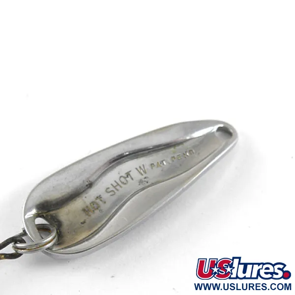 Luhr Jensen Hot Shot W Cuillère, Nickel / Noir, 4.5g, #1055