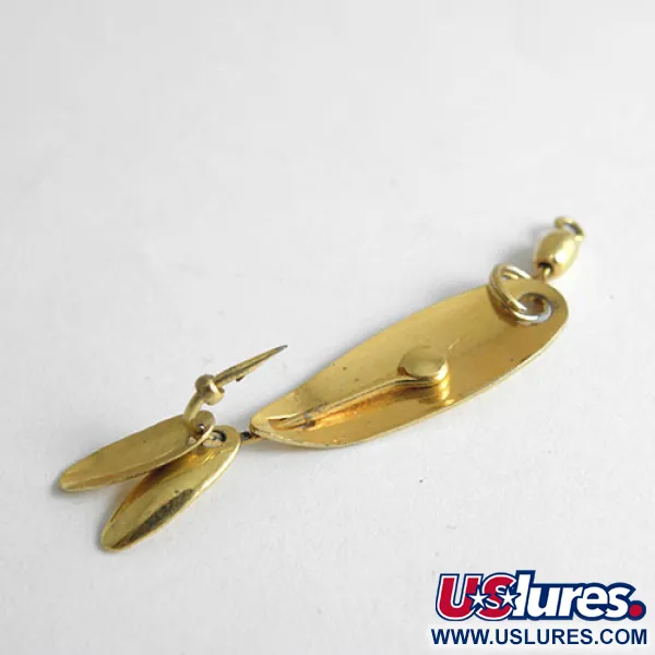 Yakima Bait Hildebrandt Cuillère Anti-herbe, Or, 1,1g, #1074