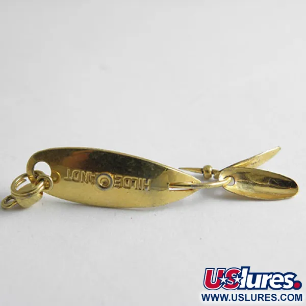 Yakima Bait Hildebrandt Cuillère Anti-herbe, Or, 1,1g, #1074