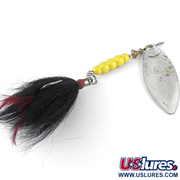 Mepps Giant Killer Cuiller, Nickel, 30g, Bucktail, #1087
