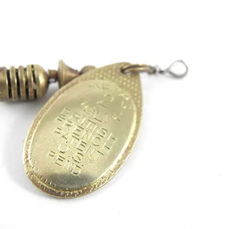 Mepps Aglia 2 Cuiller Tournante, Laiton, 4.5g, Design Original, #1098