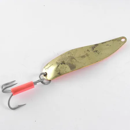 Mepps Syclops 2 Cuillère, Orange / Laiton, 17g, Profil S, #1106