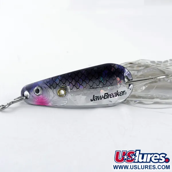 Cuillère Northland Jaw-Breaker, Nickel / Rainbow, 15,5g, Anti-herbe, #1112