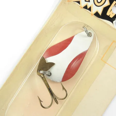 Acme K.O. Wobbler Cuillère, Rouge / Blanc, 14g, Sonic Flipper, #1125