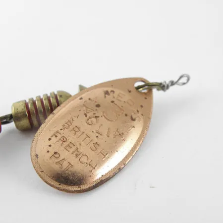 Mepps Aglia 3 Cuiller tournante, Bronze, 7g, Corps laiton, #1131