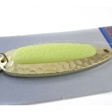 Blue Fox Pixee Cuillère, Jaune/Or 24K, 7g, Egg-Sac, #1134