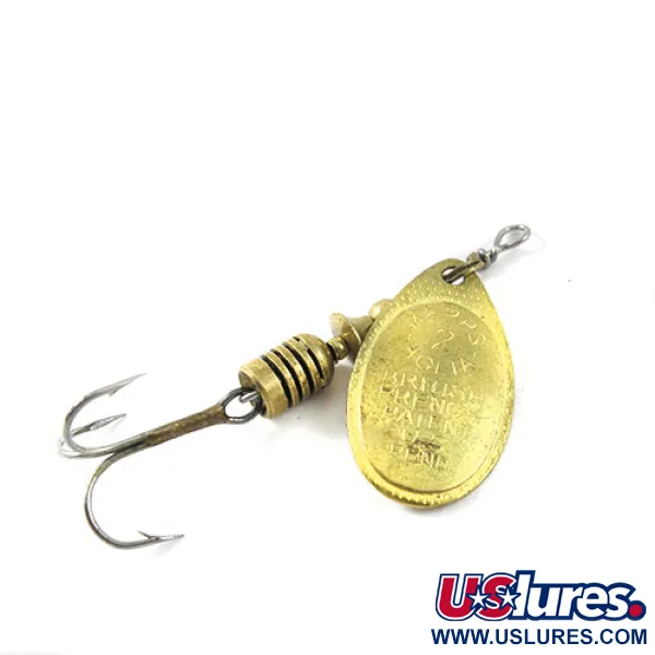 Mepps Aglia 2 Cuiller tournante, Laiton, 4.5g, Rotation rapide, #1144