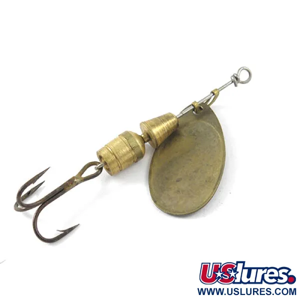 Cuiller Mepps Aglia 2, Laiton, 4,5g, Marquages Vintage, #1152