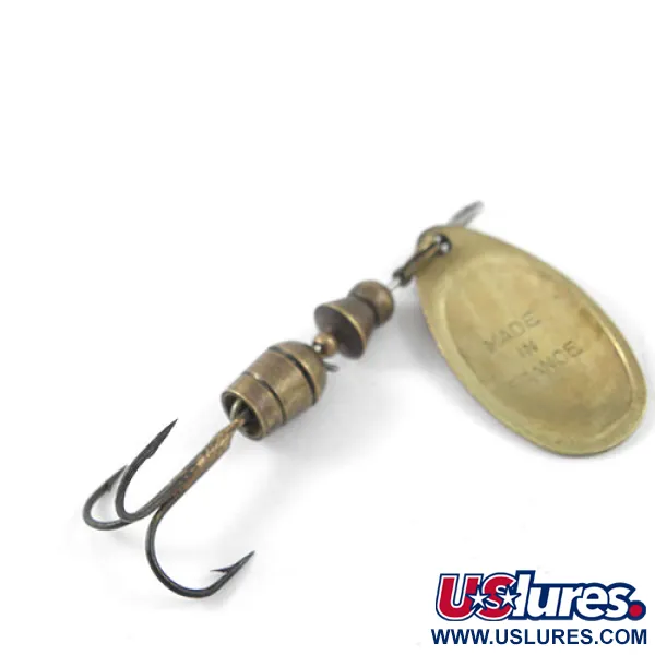 Mepps Aglia 2 Cuiller Tournante, Laiton, 4,5g, Vintage, #1154