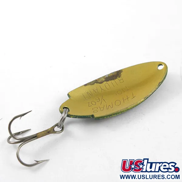 Thomas Buoyant Cuillère, Green/Red/Yellow (Frog), 5g, Distance, #1158