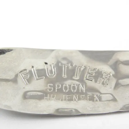 Luhr Jensen Flutter Spoon Cuillère, Nickel / Yellow, 4g, Tinsel, #1166