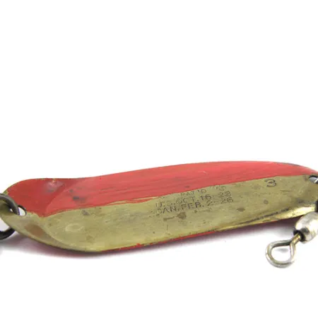 Andy Reekers 3 Cuillère, Laiton, 4,5g, Leurre traîne vintage, #1168