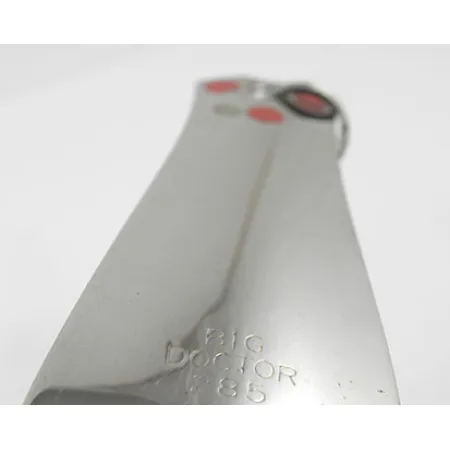 Prescott Spinner Big Doctor 285 Cuillère, Nickel/Or/Rouge, 30g, #1177