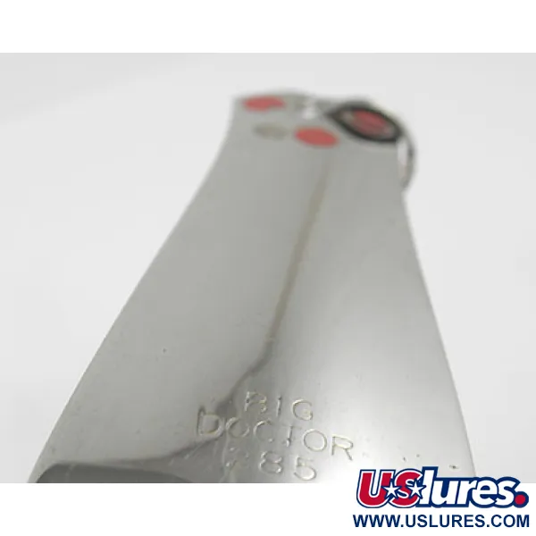 Prescott Spinner Big Doctor 285 Cuillère, Nickel/Or/Rouge, 30g, #1177