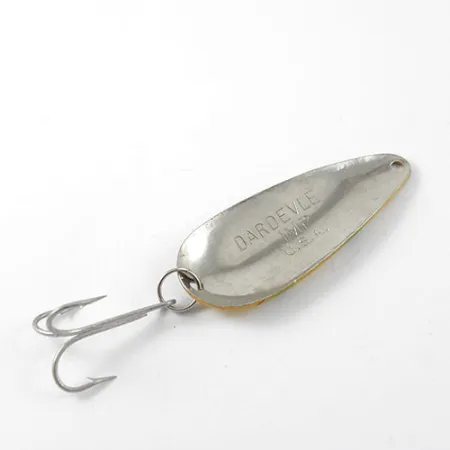 Eppinger Dardevle Imp Cuillère, Orange / Jaune, 11g, Nid d'abeille, #1183